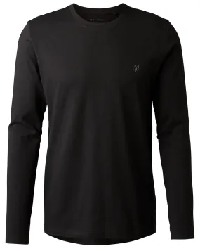 T-Shirt Marc O'Polo Hommes B21222052022 Longsleeve Black