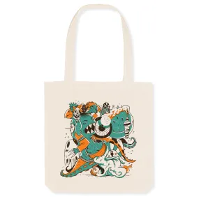 Totebag - Coton BIO - CreativeFriday Monsters Camilo